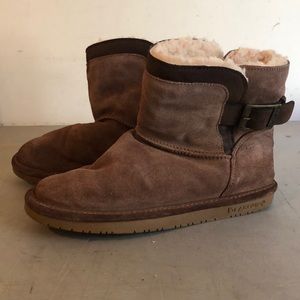 BearPaw Brown Boots Size 8